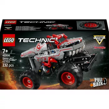 LEGO TECHNIC 42200 Monster Jam™ ThunderROARus™ with pull-back drive