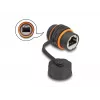 Network Cable DeLOCK 88145 RJ45 to RJ45 Cat.6A Black