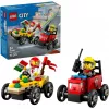 LEGO CITY 60458 Pizza vs. Fire Truck