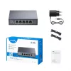 Network Unmanaged Switch Cudy HS105 — 5 Ports, 100/1000/2500 Mbps