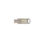 USB flash drive PATRIOT PS128GT560DS5D 128GB USB 3.2 (USB-A / USB-C) swivel zinc alloy silver