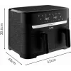 Tefal Easy Fry EY901N Double 8.3 L Stand-alone 2700 W Hot air fryer Black