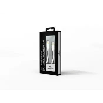 USB cable GEMBIRD CC-USB2S-CMCM-1.5M-W, 1.5 m