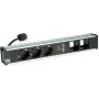 Power strip Bachmann CONI with 3 sockets and 1 USB charger, 0.2 m cable