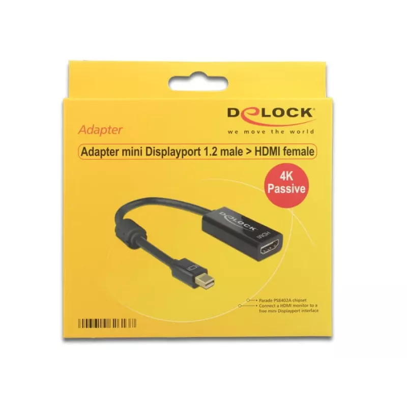 Video cable adapter DeLOCK 62613 Mini DisplayPort to HDMI