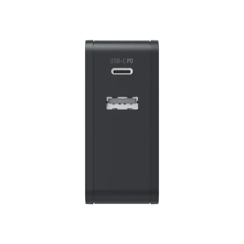 ANSMANN 247PD - Power Supply - 45 Watt - 4700 mA - PD, QC 3.0 - 2 Output Ports (USB, USB-C) - Black (1001-0095)