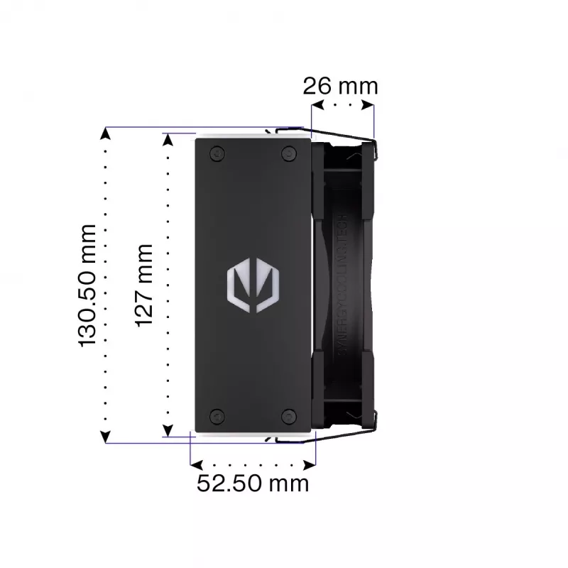 Endorfa Fera 5 Black ARGB CPU cooler