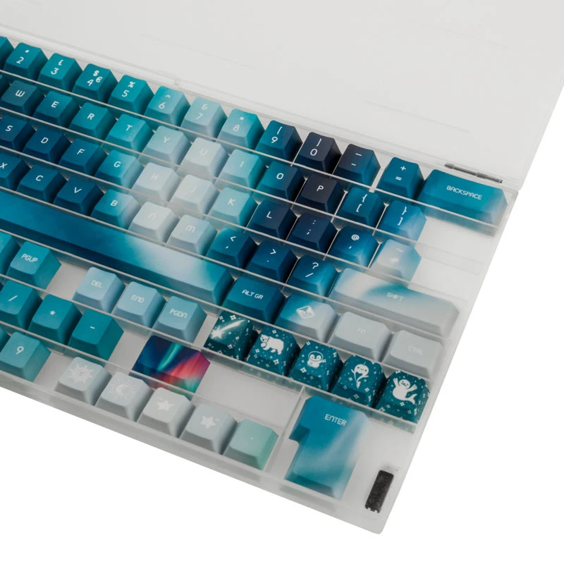 Keycap set Traitors AURORA GAKC-270 — UK layout — compatible mechanical keyboard keycaps