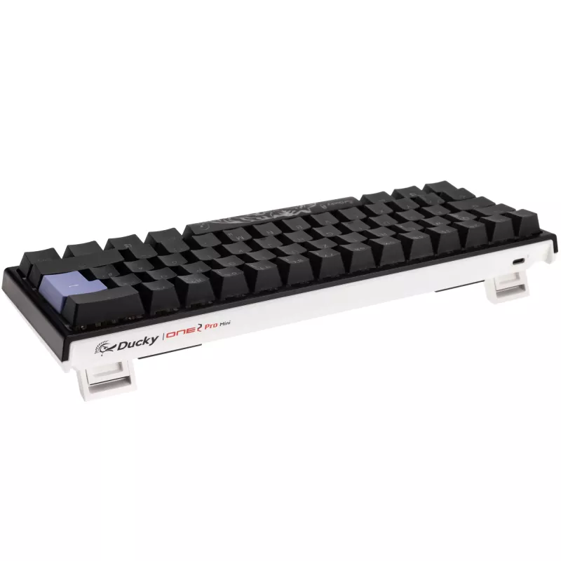 Mechanical gaming keyboard Ducky One 2 Pro Mini RGB, Cherry MX Black switches, 60% layout
