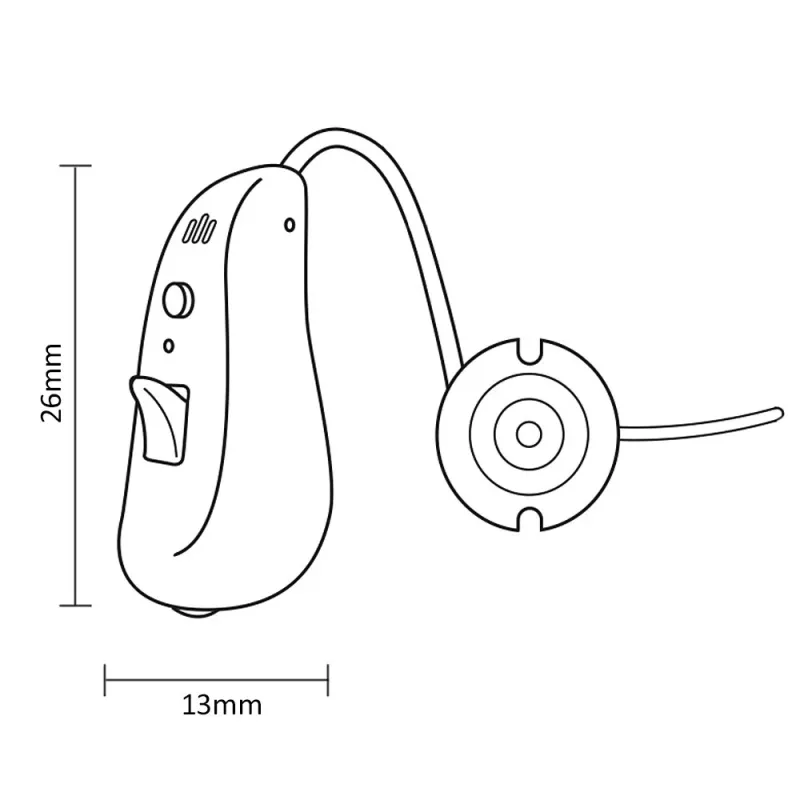 Promedix PR-420 in-ear hearing amplifier