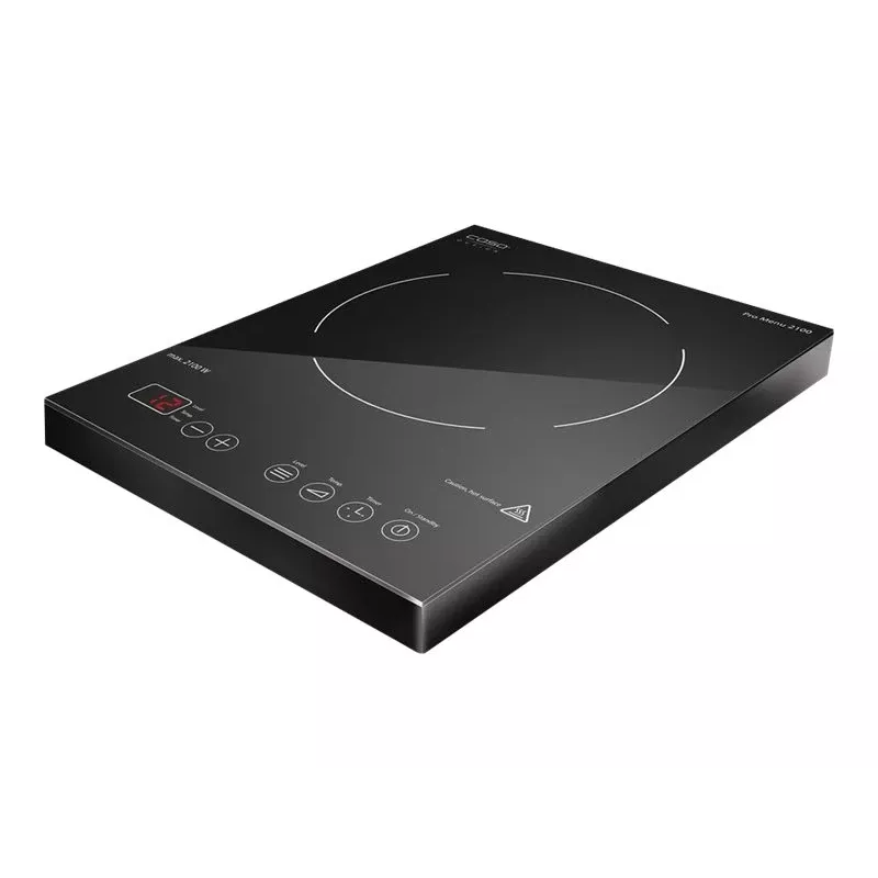 Induction Plate Caso Pro Menu 2100 – Black, Sensor, Top Front