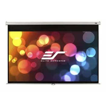 Elite Screens | Manual Series | M113NWS1 | Diagonal 113 inch | 1:1 | Viewable screen width (W) 203 cm | White