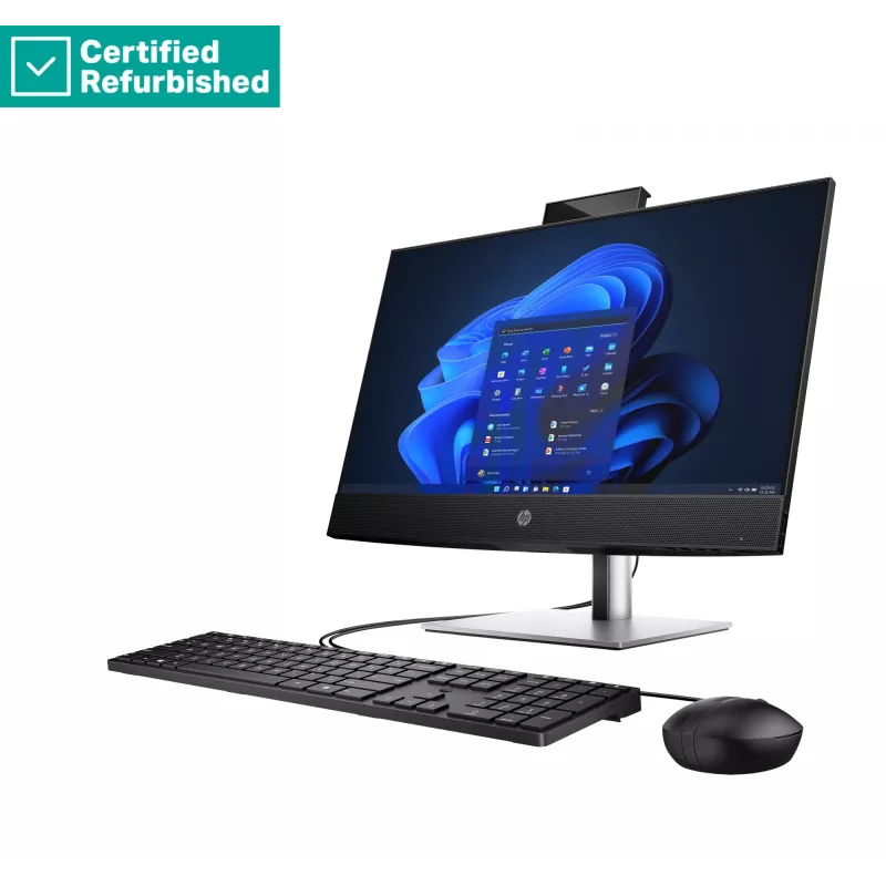 RENEW SILVER HP Pro 440 G9 AIO All-In-One - i5-14500, 16GB, 512GB SSD, 23.8 FHD Non-Touch AG, Height Adjustable, USB Mouse, Win 11 Pro, 1 years