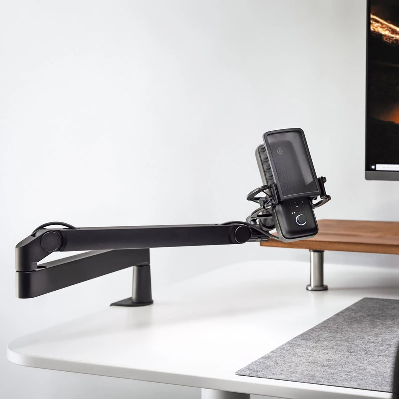 Broadcast microphone stand Elgato Wave Mic Arm LP Desk mount Black 1.69 kg