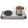 Tristar KP-6248 Double Hot Plate, 2 Cooking Zones, Rotary Control