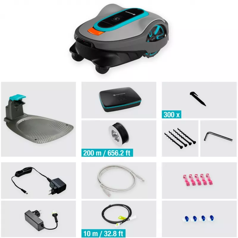 Robotic lawn mower Gardena smart SILENO life