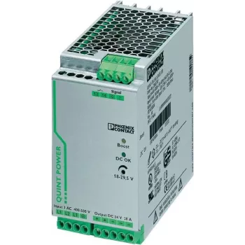 Power supply unit PHOENIX-CONTACT QUINT-PS/3AC/24DC/20 480 W, 320–575 V AC input, 24 V DC output