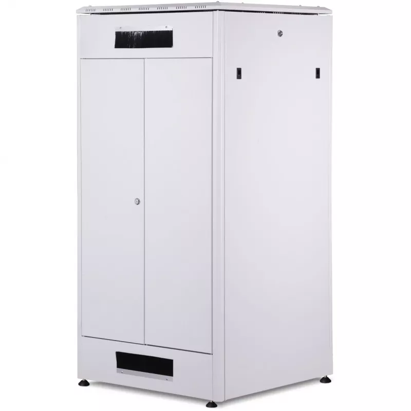 DIGITUS Netzwerkschrank Unique 32HE 1609x800x800mm grau (Speditionsversand)