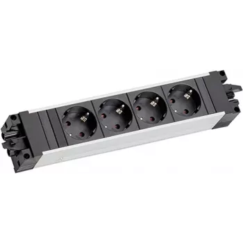 Power strip Bachmann 906.18802 with 6 outlets and 1.5 m cable
