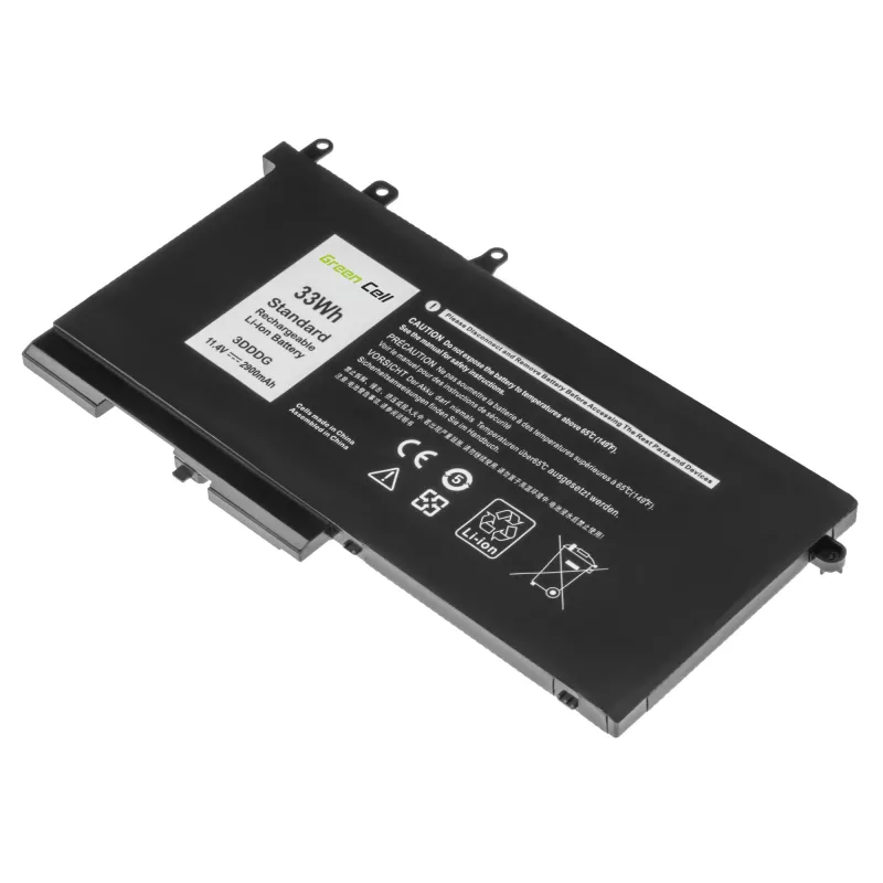 Battery Green Cell for DELL Latitude 5280 5290 5480 5490 5495 5580 5590 11.4V 2900mAh Li-Ion