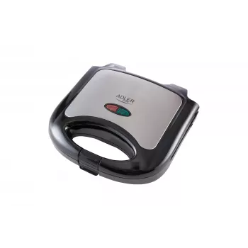Sandwich Maker Adler AD 3015 750 W Black Silver