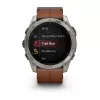 Garmin Fenix 8 3.56 cm (1.4) AMOLED 51 mm Digital 454 x 454 pixels Touchscreen Titanium Wi-Fi GPS (satellite)