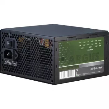 Inter-Tech Argus APS Power Supply Unit 420 W 20+4 Pin ATX ATX Black