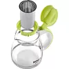 Infuser Glass Lamart LT7028 Green Transparent 13 cm Diameter 155 mm Height