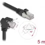 DeLOCK networking cable Black 5 m Cat6 S/FTP RJ-45