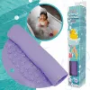 Anti-slip bath mat purple