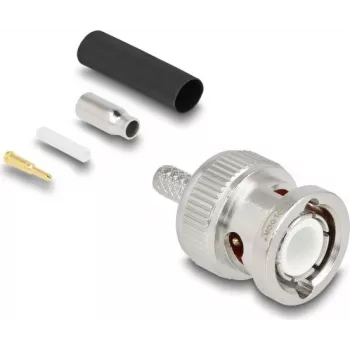 BNC crimp plug DELOCK 90756 for RG-174 / RG-316 coaxial cables with shrink tube