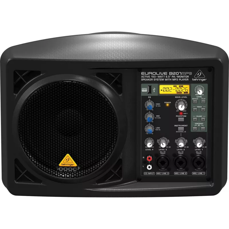 Behringer B207MP3 audio monitor