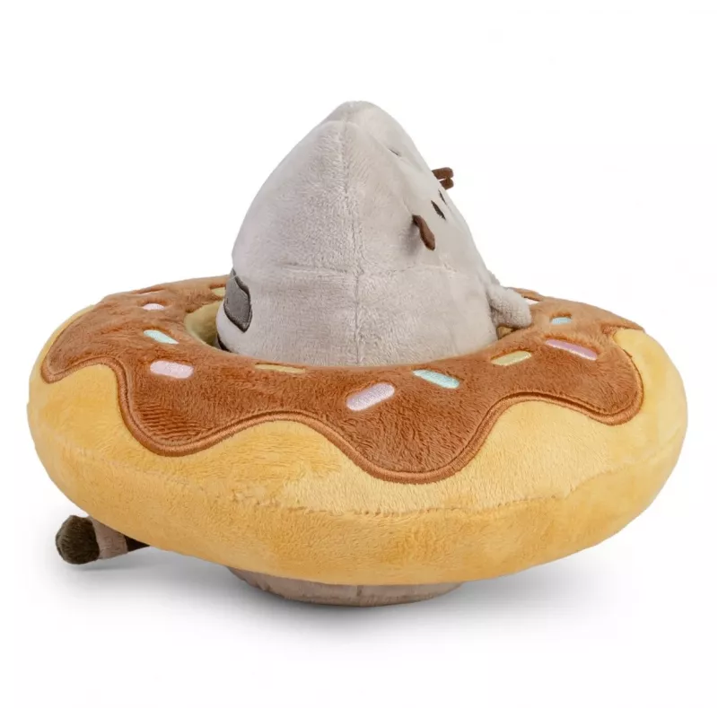 Pusheen in a Chocolate Donut Mascot