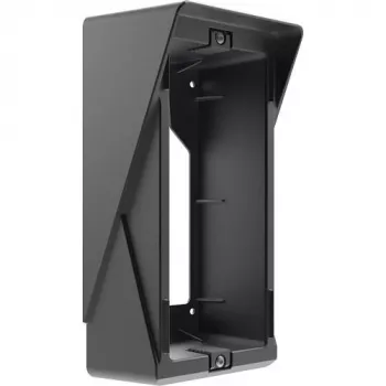 Mounting box 2N 9158002 for intercoms, black/grey, 72×93×186 mm