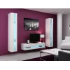 Cama Shelf unit VIGO NEW 180/40/30 white/white gloss