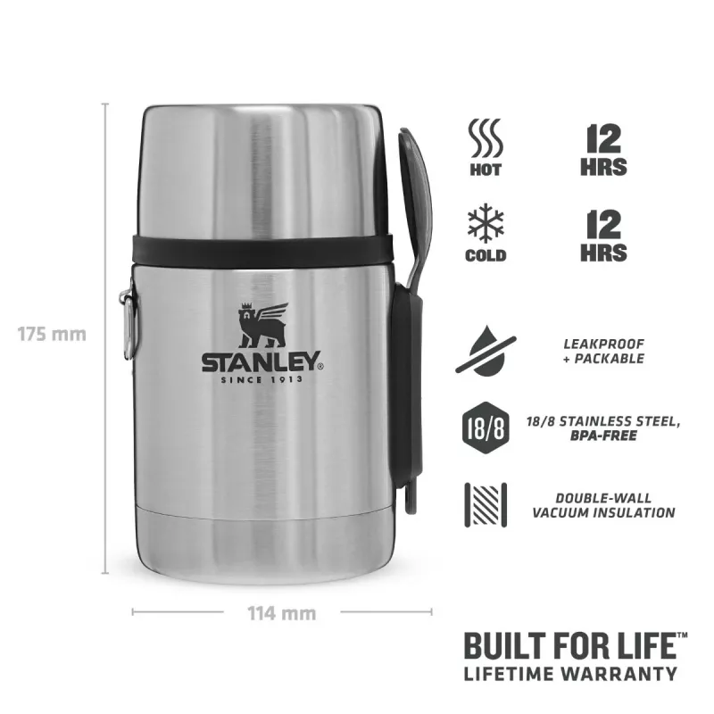 Vacuum Flask Stanley 10-01287-032 0.53 L Stainless Steel