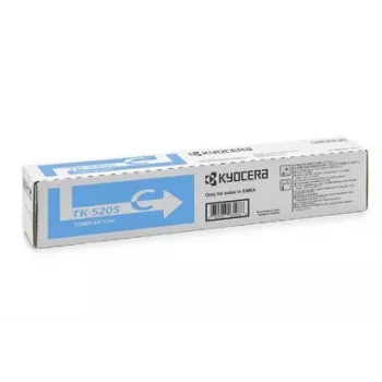 Toner Cartridge Kyocera TK-5205C Original Cyan 2500 Pages