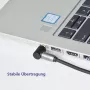 Audio cable helos Premium Mini Plug S to Angled 2 m — 3.5 mm stereo to angled connector, 2.0 m length
