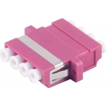 Fibre Optic Adapter S/CONN 07-60043 LC Violet Multi-mode 1 pc