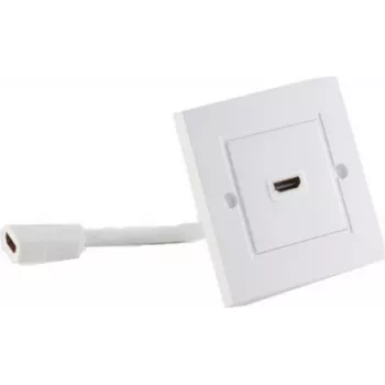 Socket outlet HDMI ShiverPeaks 79510-1 White