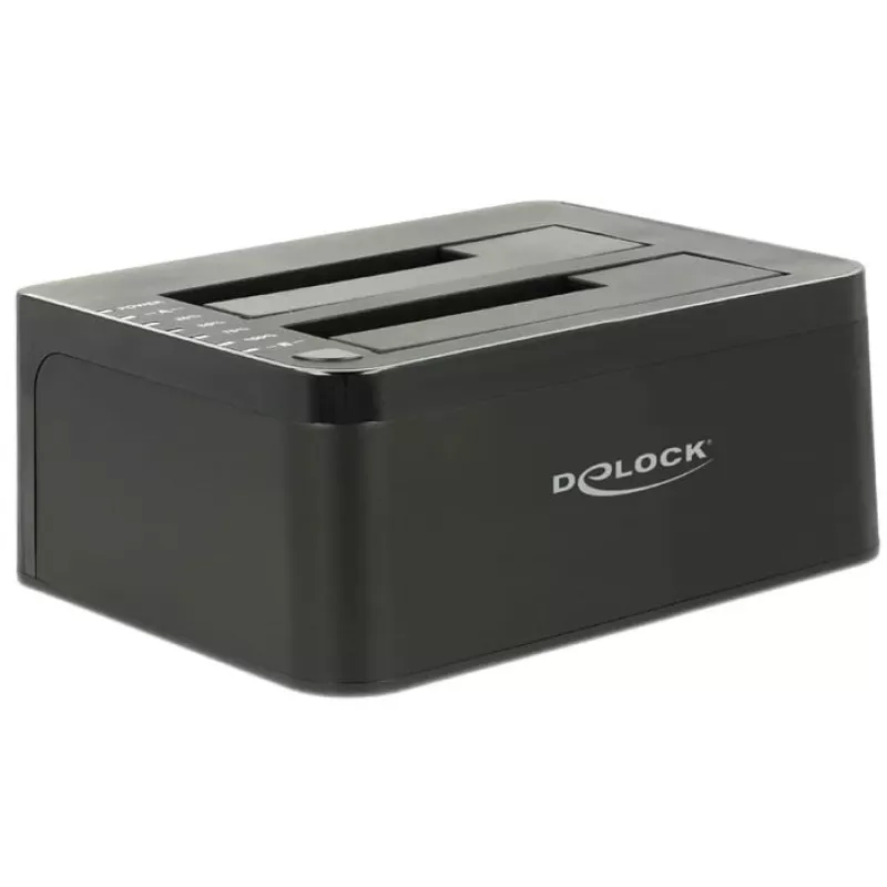 Delock USB 3.0 Dual Dockingstation für 2x SATA HDD / SSD mit Klon Funktion
