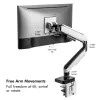 Monitor mount, 17-49 inch gaming, gas spring