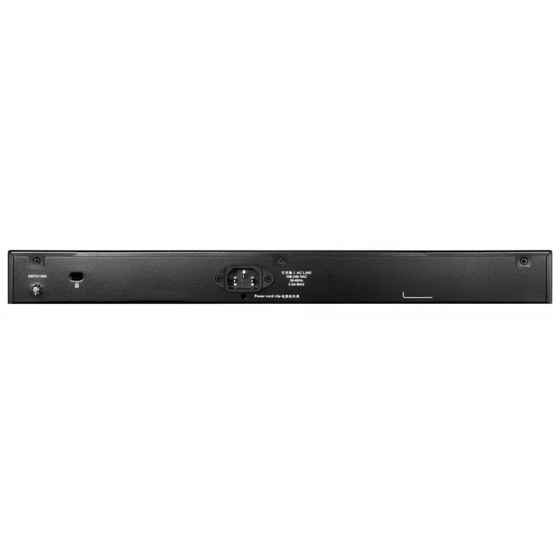 D-Link DGS-1510-28XMP Managed L2/L3 Gigabit Ethernet (10/100/1000) Power over Ethernet (PoE) Black, Grey