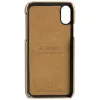 Cover Krusell Sunne 2 Card Cover iPhone XS Max 16.5 cm Beige
