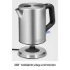 ProfiCook PC-WKS 1106 1l 2200W Black - Stainless Steel Electric Kettle (501106)