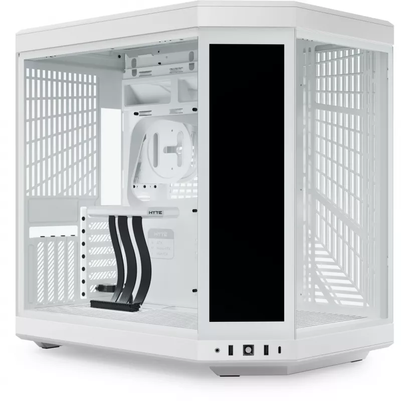 Y70 Touch Infinite , Tower-Enclosure White, Tempered Glass x 2