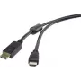Renkforce RF-3301522 Video Cable-Adapter 1 m HDMI Type A (Standard) DisplayPort Black (RF-3301522)