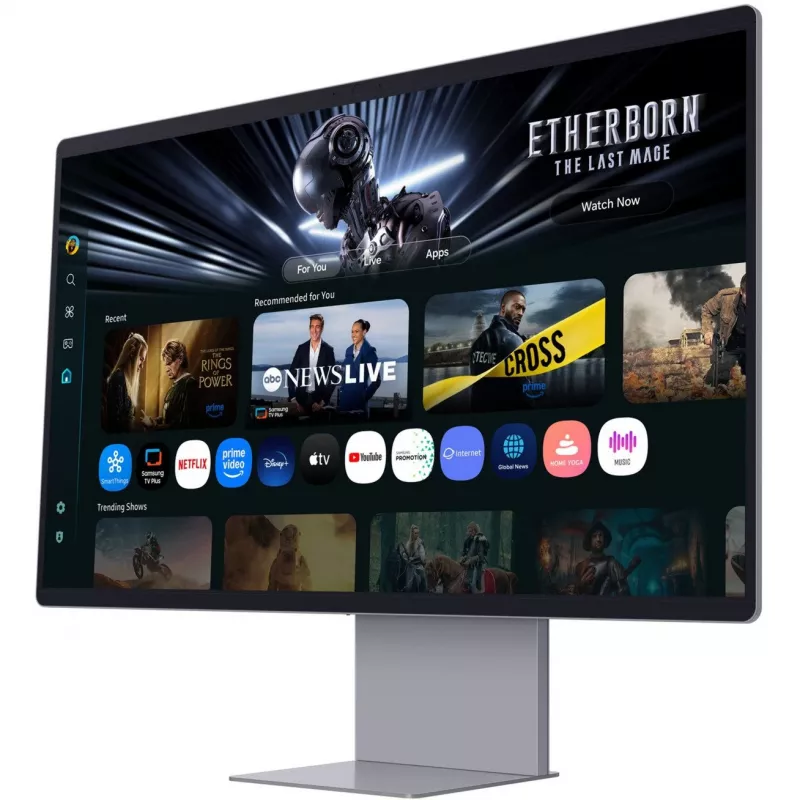 Samsung M90SF computer monitor 81.3 cm (32 inch) 3840 x 2160 pixels 4K Ultra HD OLED Silver