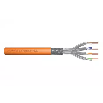 Network Cable Digitus Cat.7 S/FTP Simplex Dca-s1a d1 a1 25m Orange