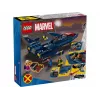 Construction Toy LEGO Marvel Super Heroes X-Jet 76281 with 5 minifigures